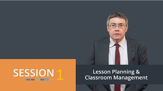 IEUK TESOL  Session 1  Lesson Planning & Classroom Management