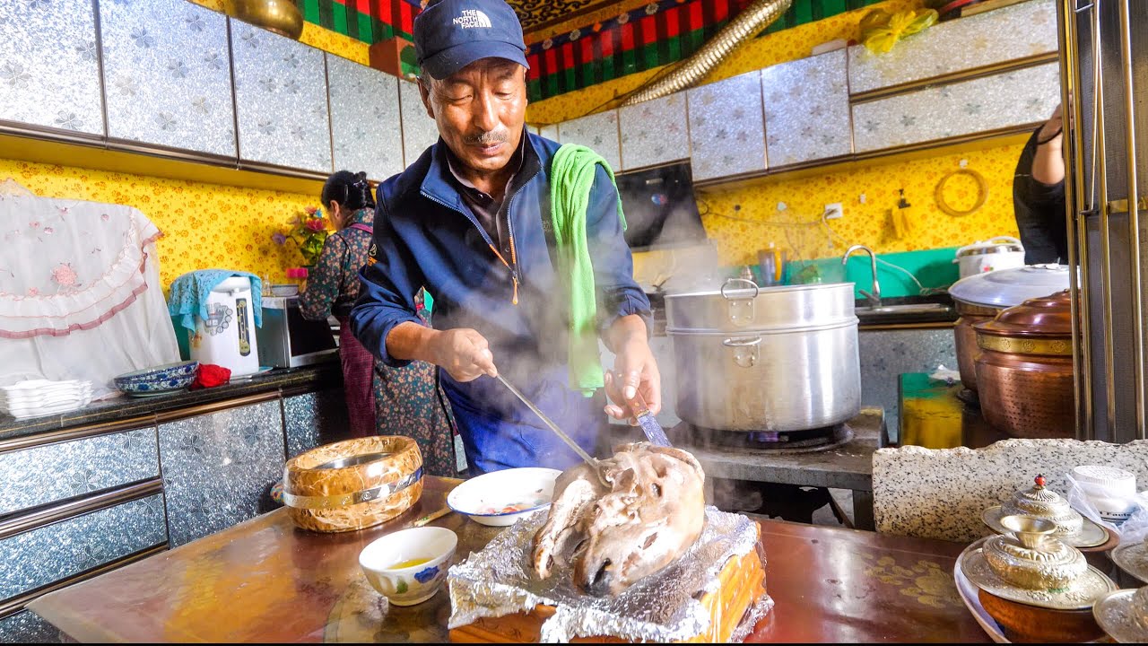 Huge Tibetan Food - 11 Traditional Dishes in Lhasa, Tibet! | Mark Wiens