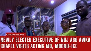 Newly Elected Executive Of NUJ ABS Awka Chapel Visits Acting MD, Mbonu-Ike
