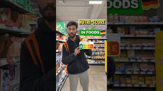 This Food Label in Germany Will Surprise You🔥 #nutriscore #germany #healthtips #shorts