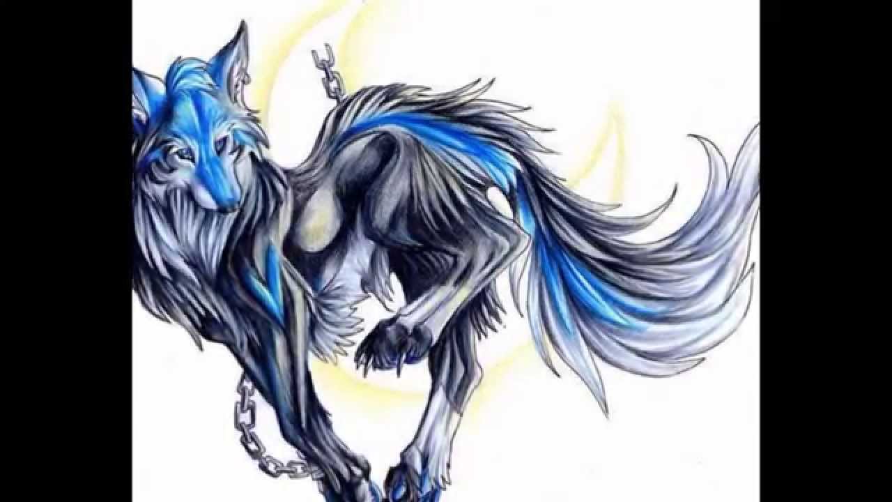 Best Anime Wolf Drawings - YouTube