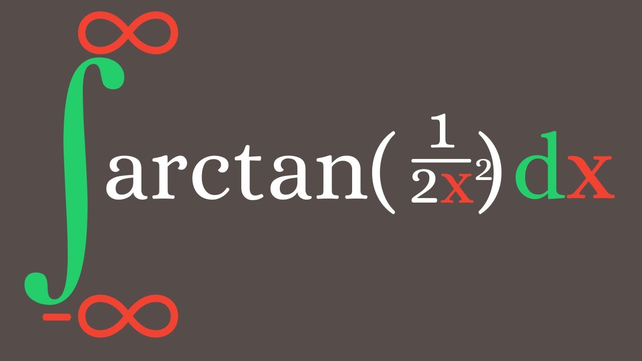 A Nice Inverse Tangent Integral YouTube A nice inverse tangent integral youtube