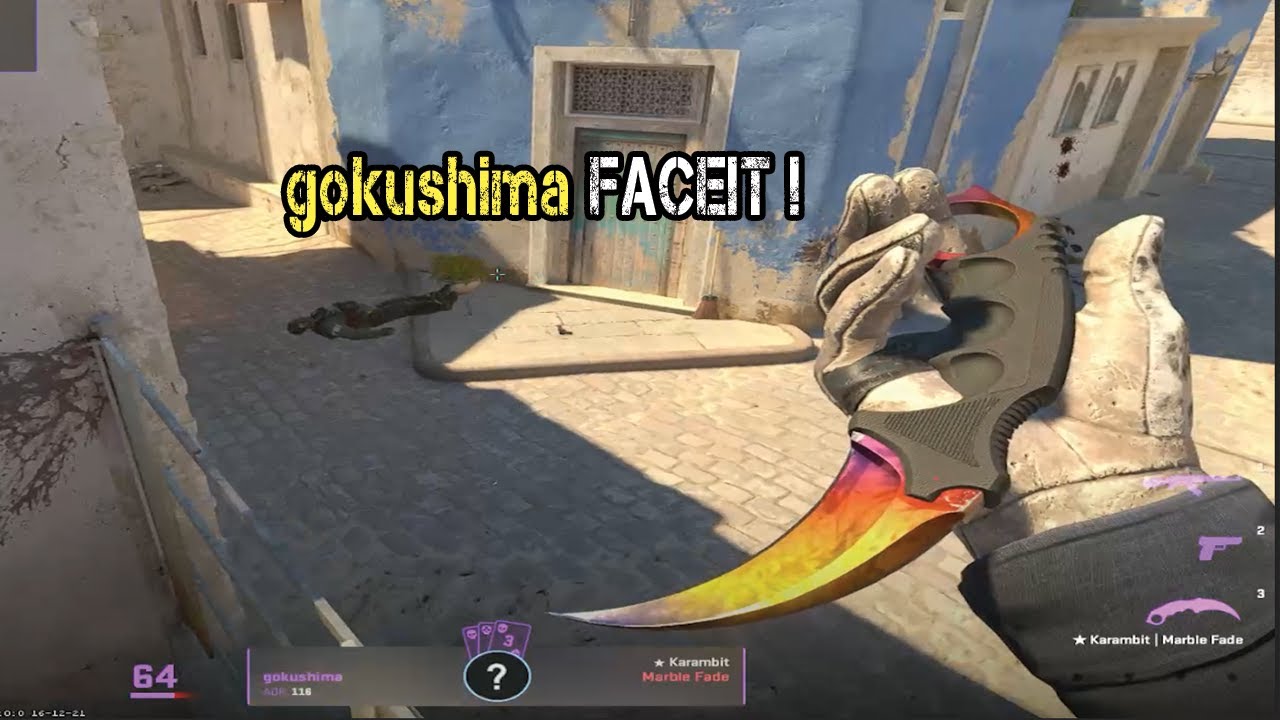 gokushima PLAYS FACEIT 27 KILLS🔥(MIRAGE POV) YouTube