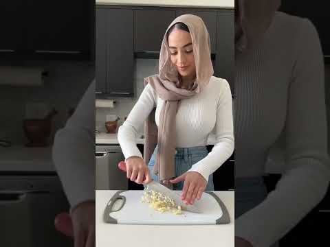 Cheese stuffed garlic naan! shorts recipe