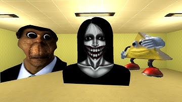 Kuchisake Onna, Obunga and Dancing Triangle Nextbot Gmod | Garry
