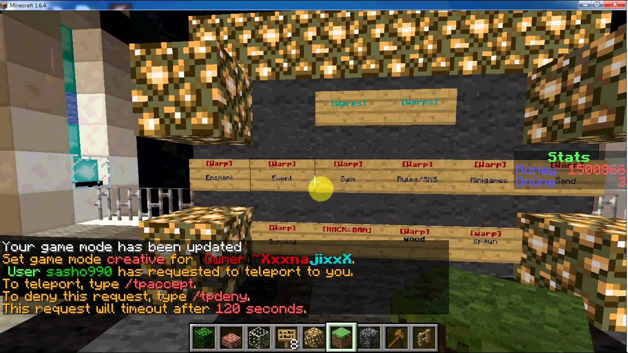 MINECRAFT BLAZECRAFT SERVER 1.6.4 - YouTube