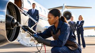Details Black Mechanic Saved a Billionaire’s Failing Jet—What She Did Next Left Him Speechless Update