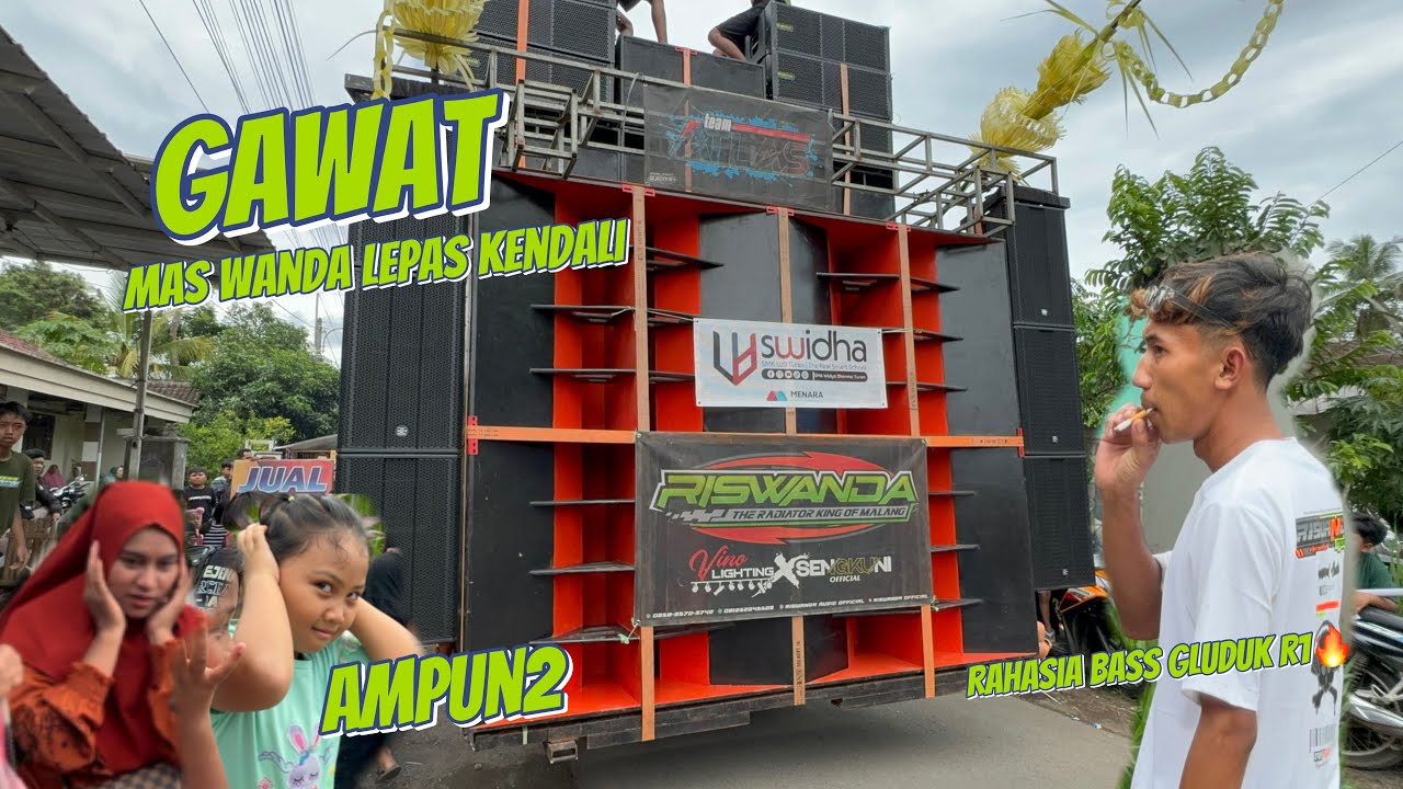 Begini cara mas wanda riswanda keluarkan BASS Gluduk RISWANDA 8 sub terasa 12 sub