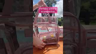 Conhea A Nova Linha De Bolsas Transparentes Em Nosso Site bolsa vero praia viagem