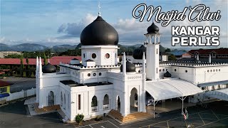 MASJID ALWI KANGAR PERLIS IN CINEMATIC AERIAL 4K