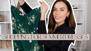 SHOPPING FOR SPRING + SUMMER DRESSES + COOK WITH ME | VLOG | Suzie Bonaldi