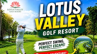  FULL 18 Holes at Lotus Valley Golf Resort ⛳️ | Golf Vlog Thailand