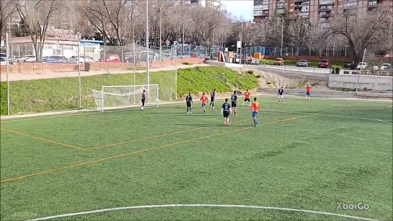 LIGAS ELITEFUTBOL; FLAMENCO MALTÉS vs FISIOINCORPORE; BARRIO DEL PILAR DOMINGO MAÑANA 1ª DIVISIÓN
