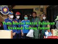 Team Rescue Sektor Palmerah Evakuasi Sarang Tawon