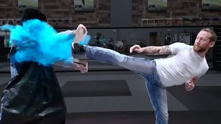 Karate boards that burst with color!