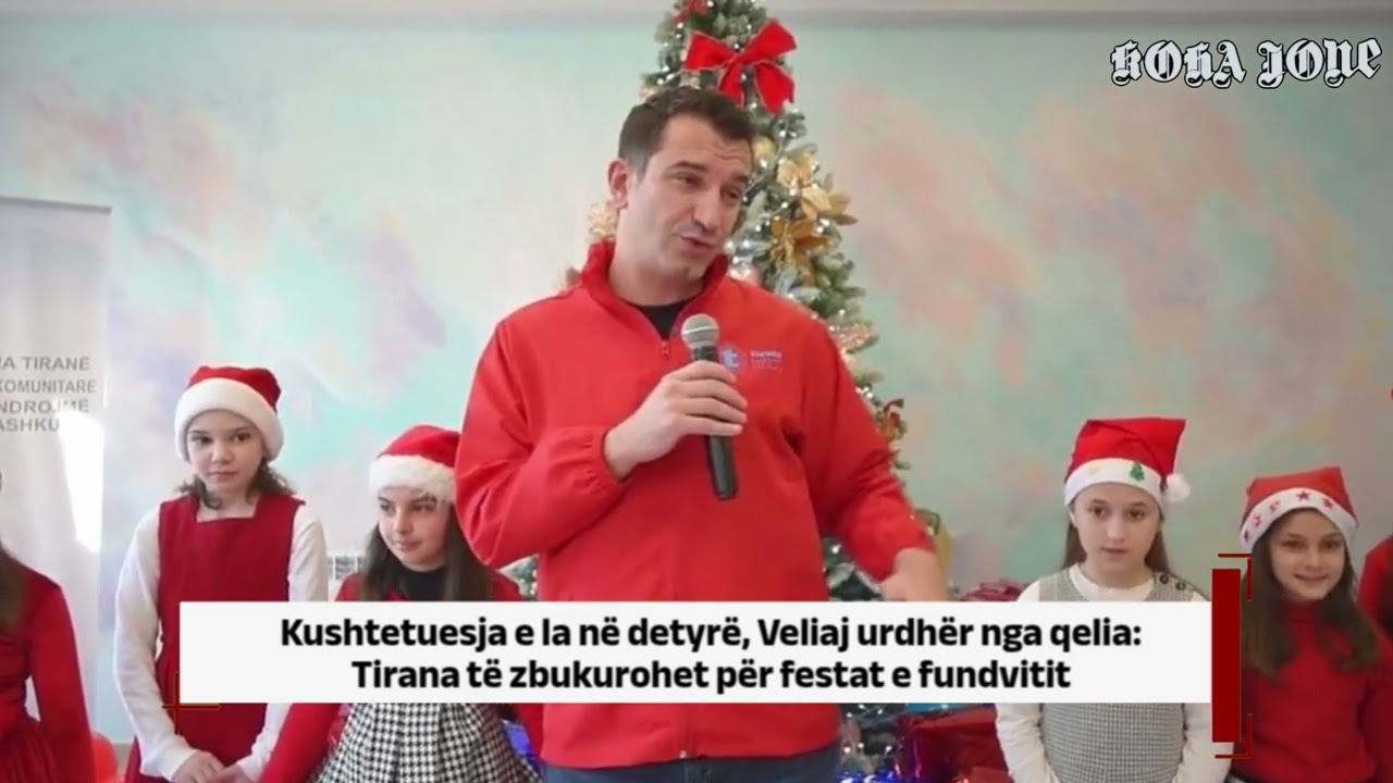 Kushtetuesja e la në detyrë, Veliaj urdhër nga qelia: Tirana të zbukurohet për festat e fundvitit