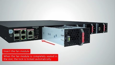 How to Replace a FAN-060A-B Fan Module