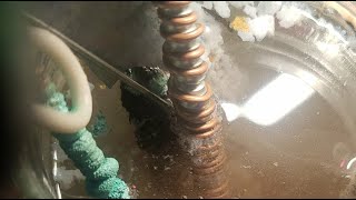 Electrolysis hydrogen reactor experiment, Crypto Alchemist is live in the Lab!