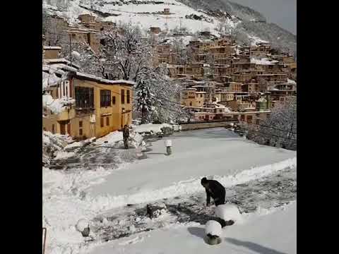 موسم الثلوج في إيران