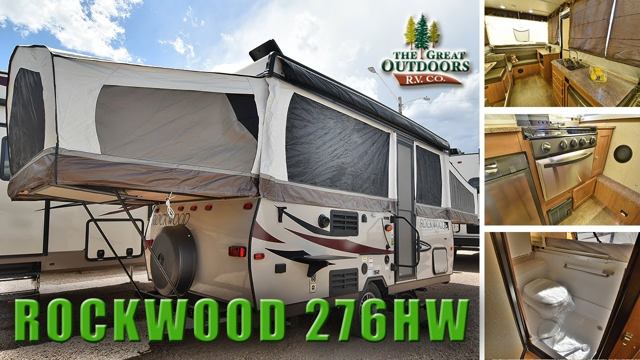 New Pop Up Camper Model 2018 Rockwood 276HW Colorado RV Dealer YouTube