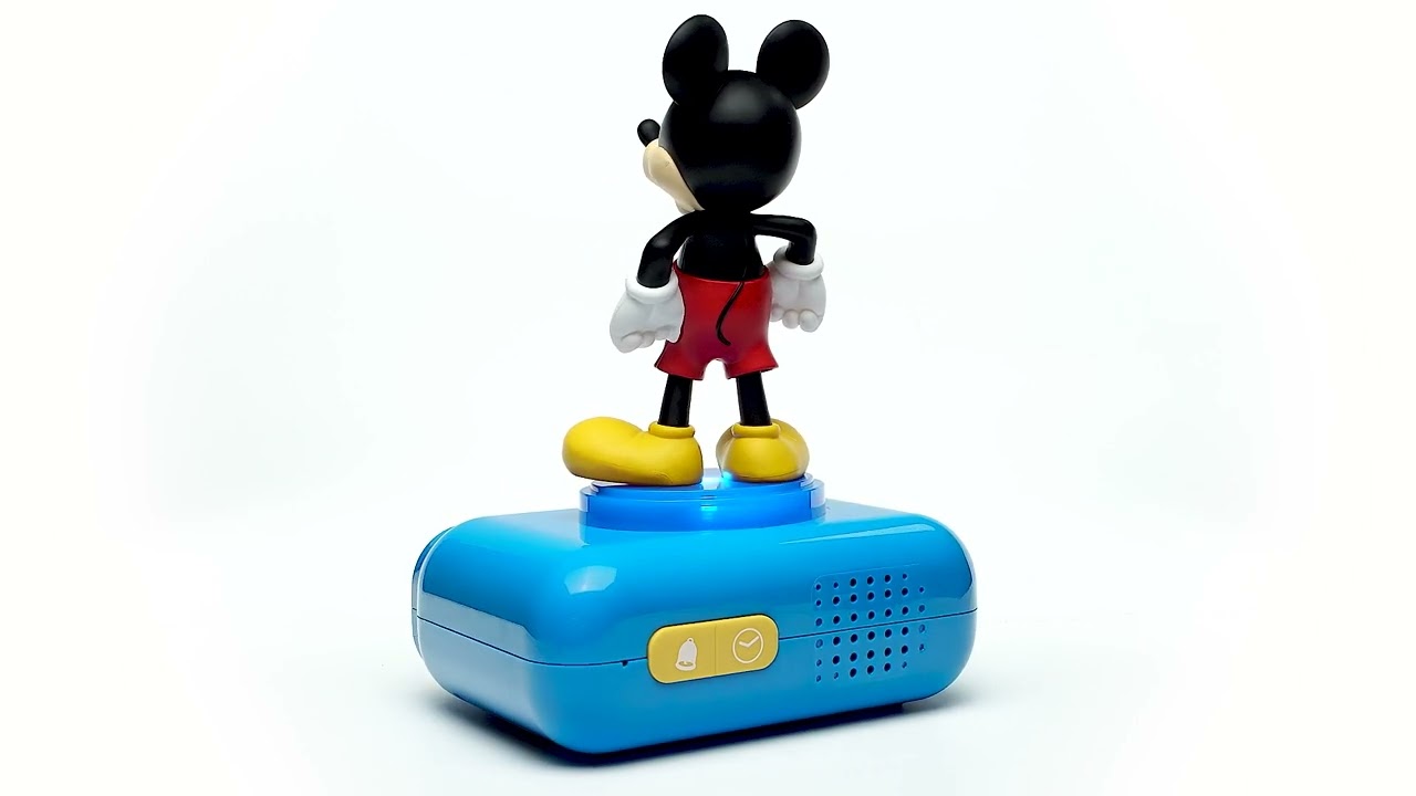 RL800MCH - Mickey Nightlight Alarm Clock with Sounds - Lexibook