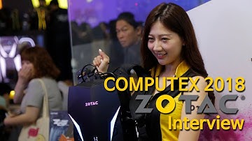 [COMPUTEX 2018 TAIPEI] ZOTAC Interview (kor)