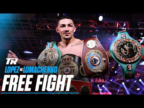 Teofimo Lopez vs Vasiliy Lomachenko | ON THIS DAY FREE FIGHT | Lopez Becomes Undisputed