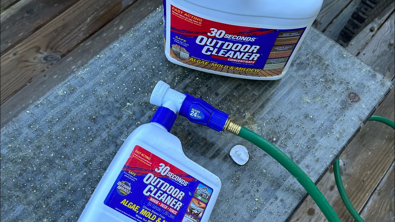 30 Seconds Outdoor Cleaner - 64 ounces (1.89 liters)