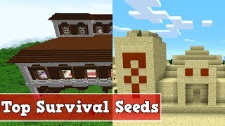 Die 5 besten Survival Seeds in Minecraft 1.13 | Minecraft Top 5 Survival Seeds 1.13