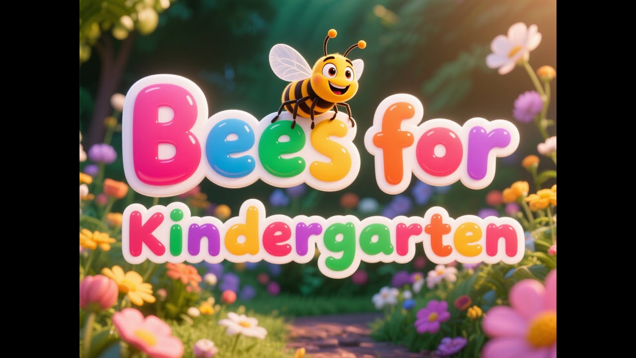 Bees For Kindergarten | Bee Facts For Kids | Bees For Kids Video | Kindergarten Science Bees | Bees