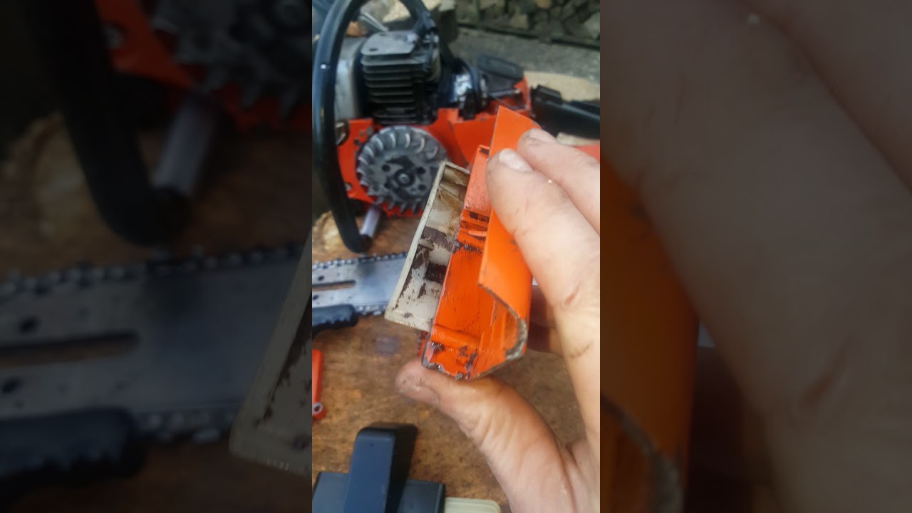 Sachs Dolmar 133 Vintage Classic 85cc German Chainsaw. Starting and