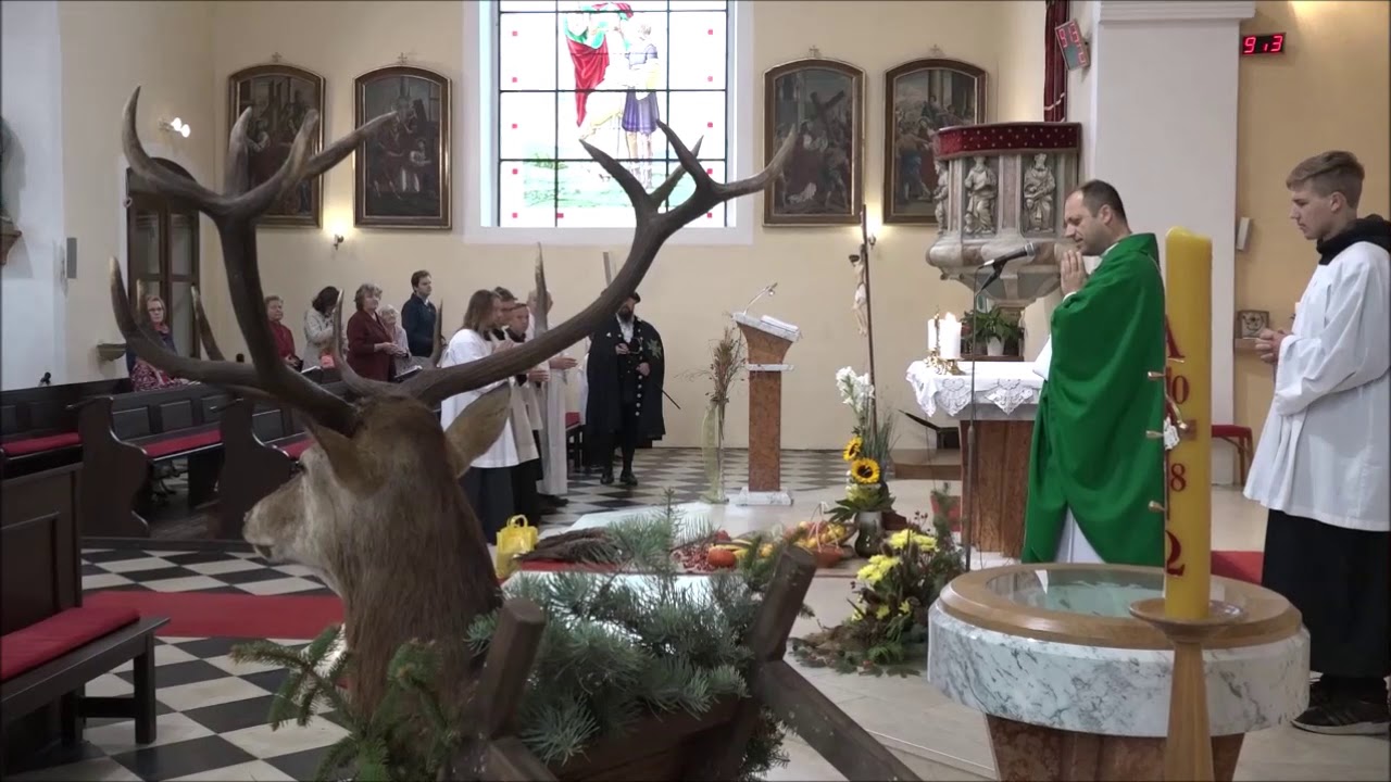 Troubky/Bečvou: 8. Svatohubertská mše 3. 11. 2018