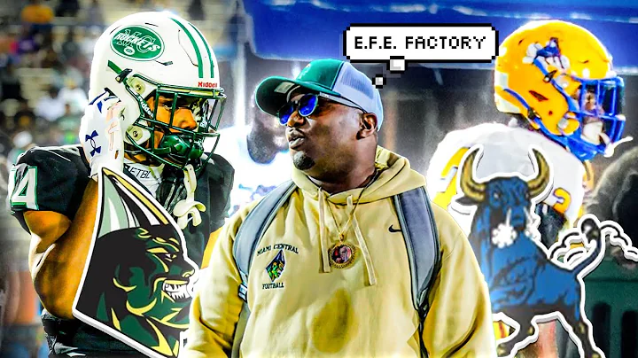 BIG PLAYOFF RIVALRY GAME|| MIAMI NORTHWESTERN VS C...