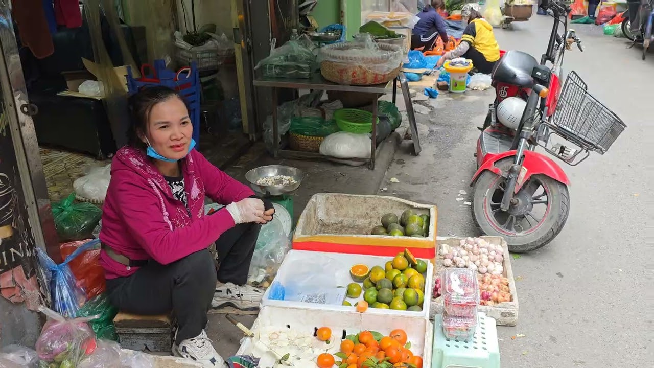 🇻🇳 정겨운 하노이 뒷골목 전통시장