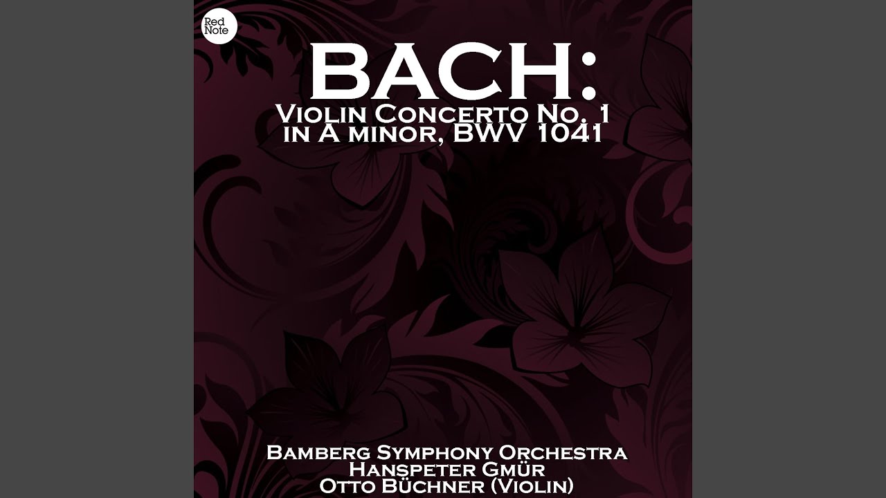 Guarda Violin Concerto in A minor, BWV 1041: III. Allegro assai su YouTube Guarda Violin Concerto in A minor, BWV 1041: III. Allegro assai su YouTube