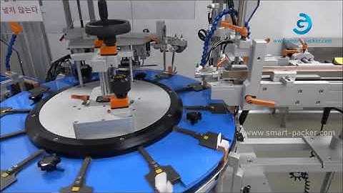 Cosmetic face skin care tube product automatic cartoning machine vertical rotary encasing line testi