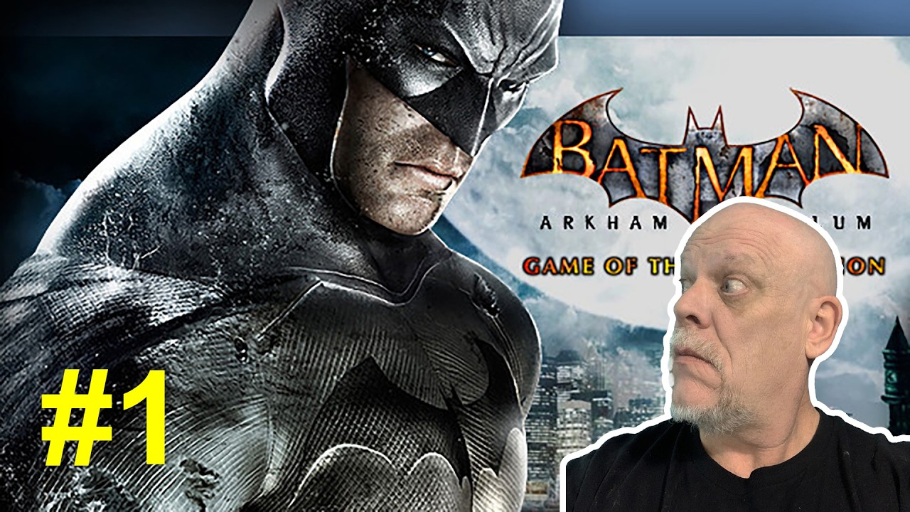 BATMAN: ARKHAM ASYLUM Gameplay #1 - First Time Playing!