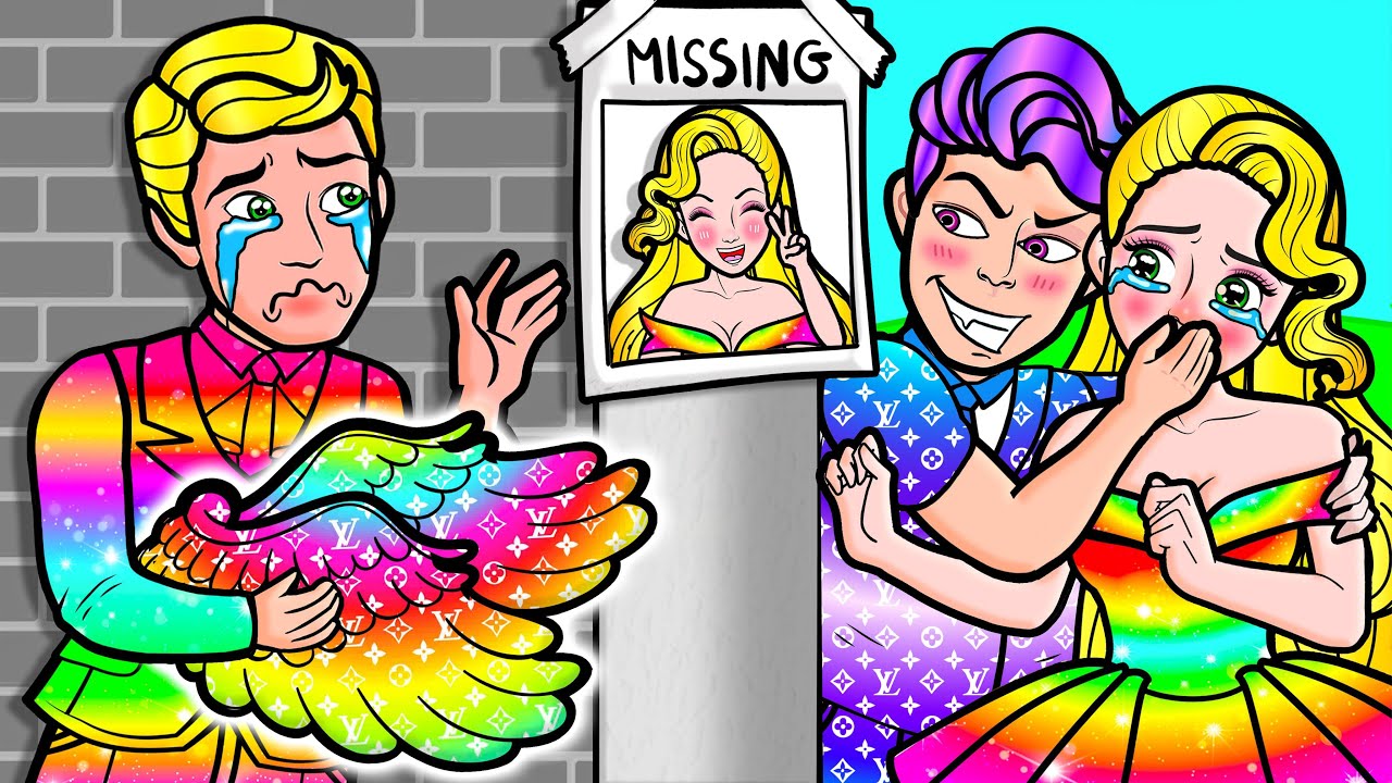 [🐾бумажные куклы🐾] Что произойдёт, когда Рапунцель попадёт во власть ведьмы | Семья Рапунцель