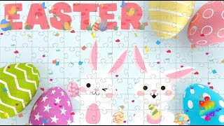 Easter Bunnies - Jigsaw Puzzles for Kids - Puzzle Planet screenshot 1