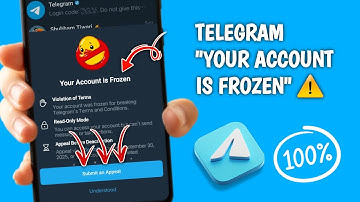 How to fix "Your account is frozen" problem on Telegram | Fix Telegram Account Frozen Problem 2025