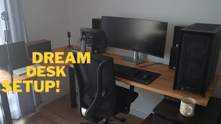 I Built My Dream Standing Desk Setup Mark Adler Standing Desk part in 1 week for only 500