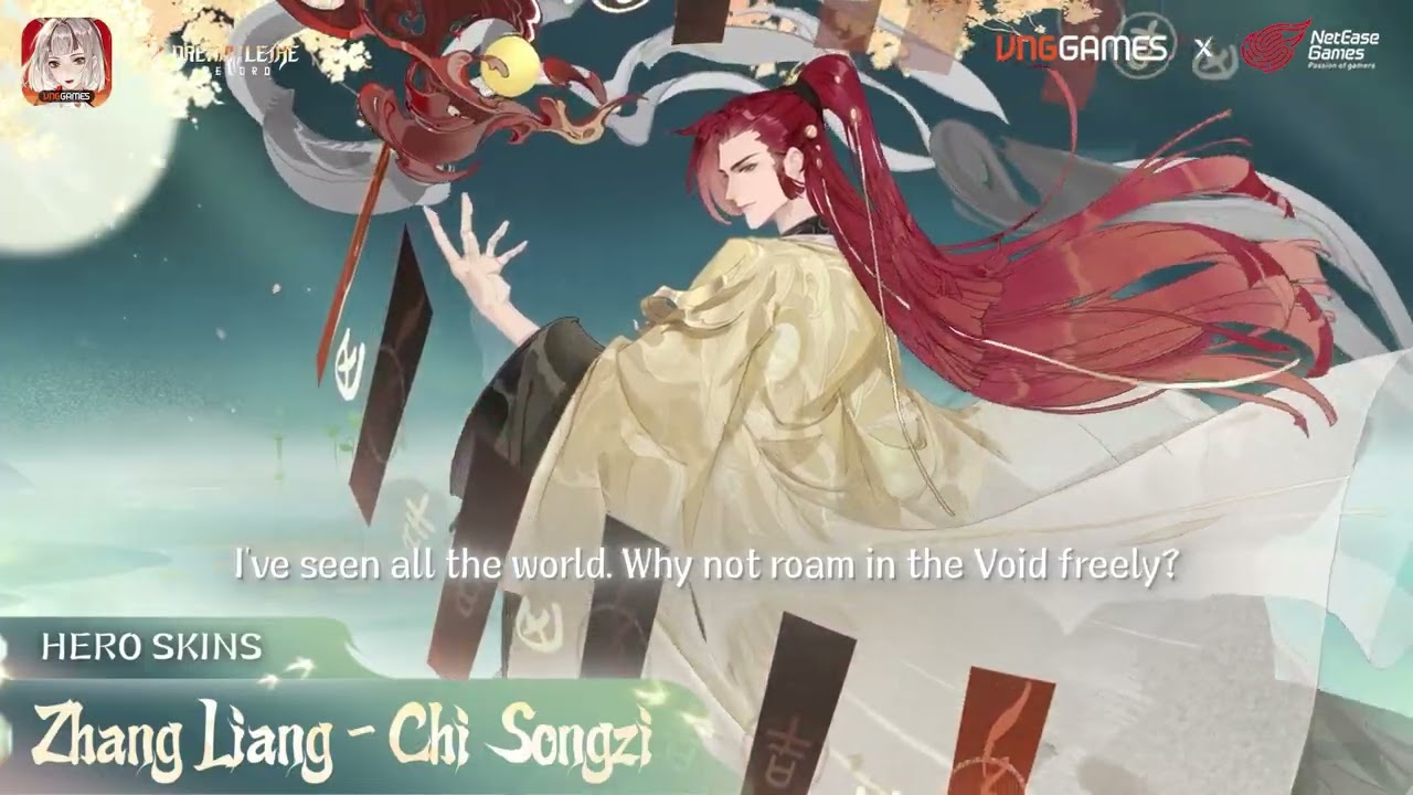 【Preview】Su Shi and Zhang Liang Skins in Dream and Lethe Record