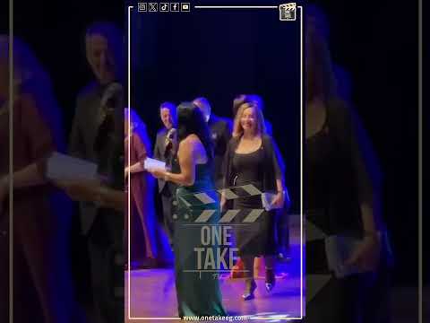 بإطلالة جميلة أميرة فتحي تتواجد في فعاليات مهرجان الأسكندرية السينمائي في دورته 41