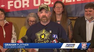 Graham Platner addresses Janet Mills' decision to drop out of Senate race