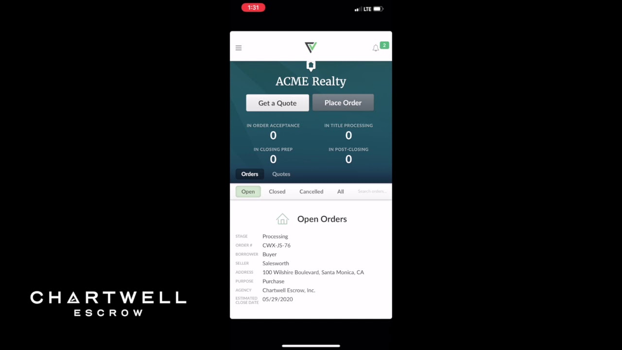Chartwell Escrow Qualia Video YouTube