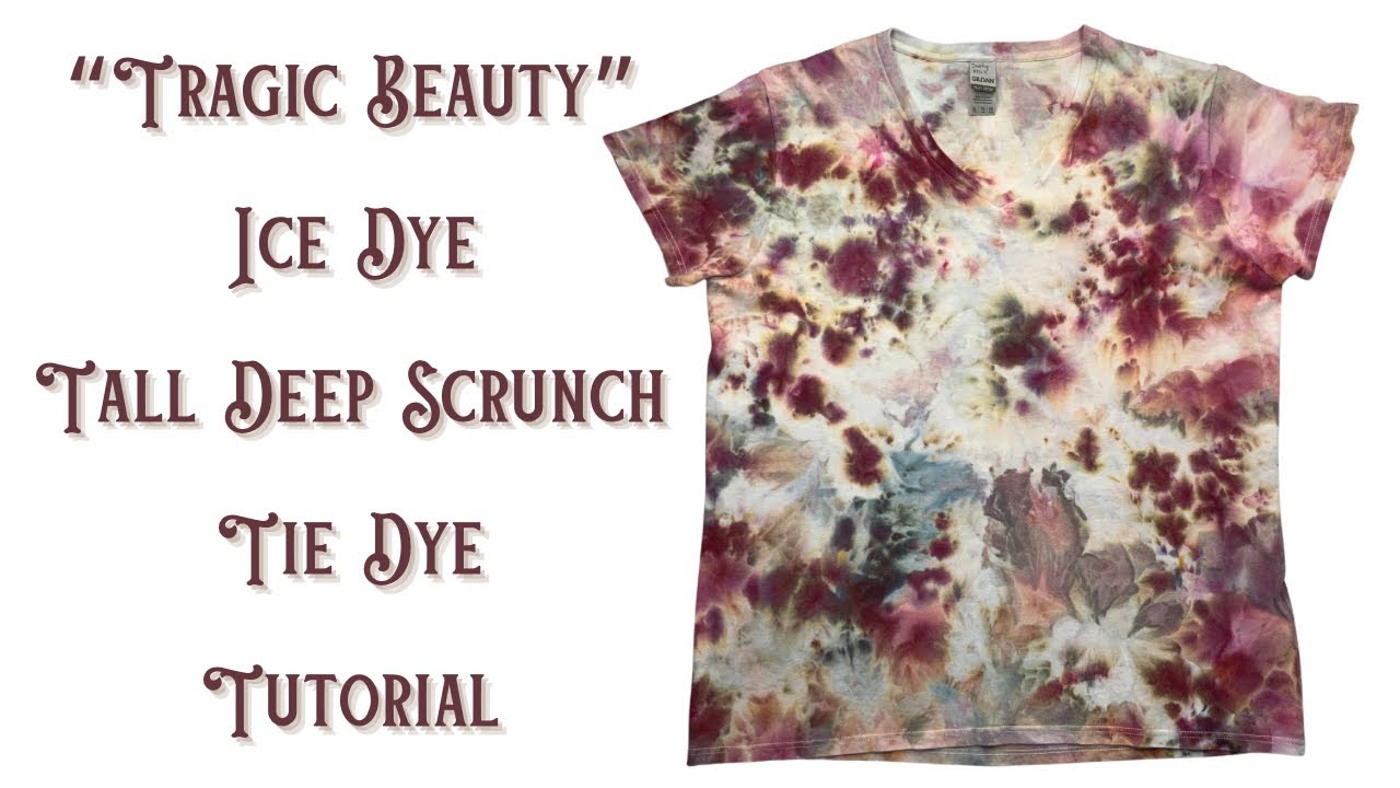 Tie-Dye Designs: Tragic Beauty Tall Deep Scrunch (TDS) 