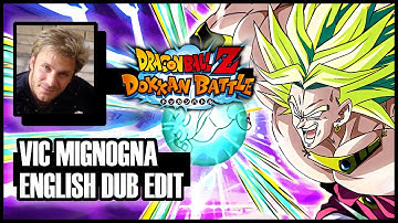 【Dragon Ball Z Dokkan Battle】INT LSSJ Broly Active Skill – English Dub/Voice Edit (Vic Mignogna)