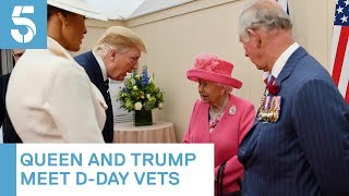 Queen and Trump meet D-Day veterans | 5 News