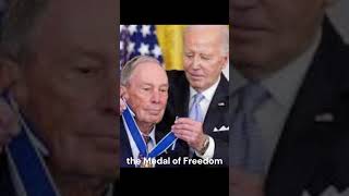 Biden awards the Medal of Freedom to Nancy Pelosi, Medgar Evers, Michelle Yeoh and 16 others.