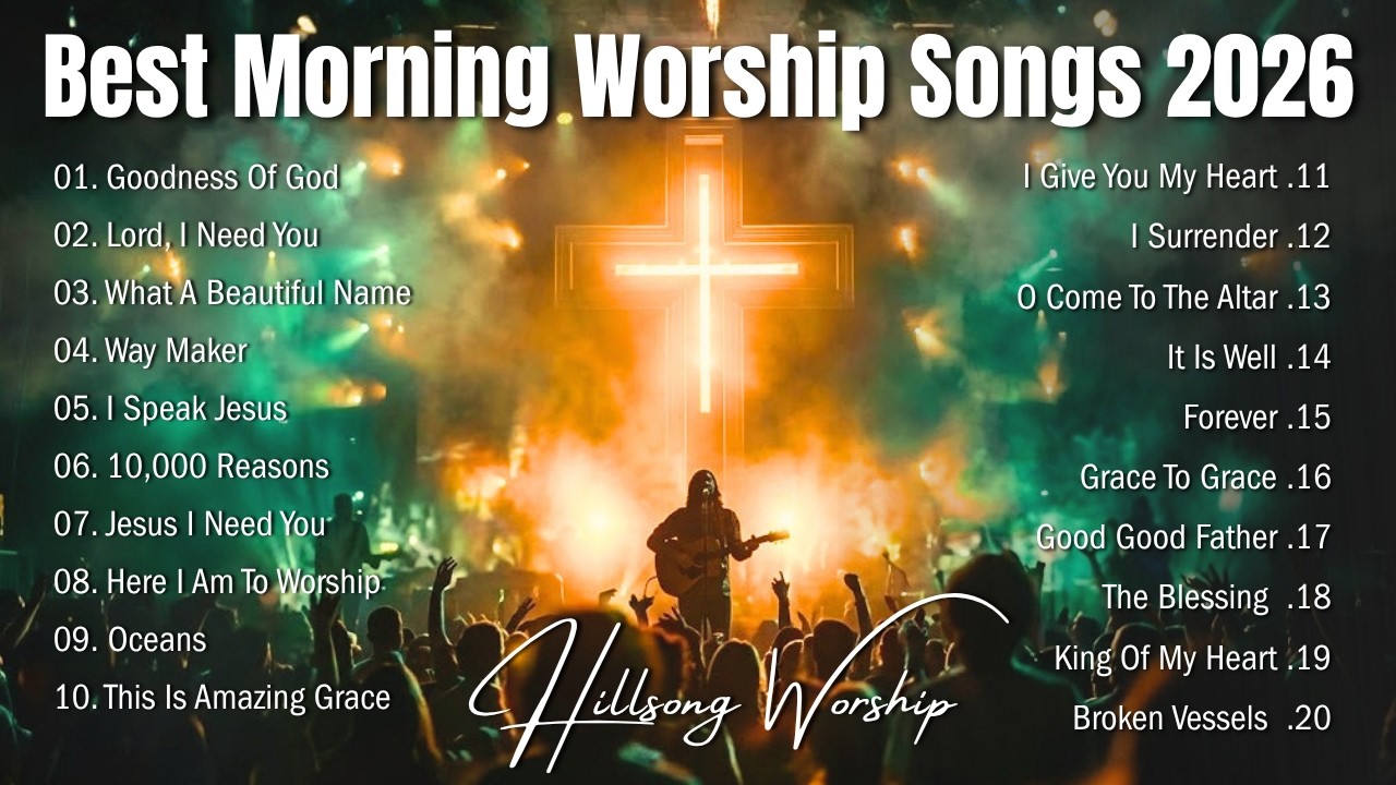 Best Christian Songs 2026 ✝️ 2 hour Playlist with Praise, Holy Forever & Oceans | Christian lyrics